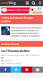 Mobile Screenshot of animaux-energie-lumiere.over-blog.com