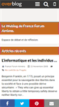 Mobile Screenshot of franceforumamiens.over-blog.com