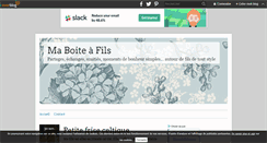 Desktop Screenshot of boiteafils.over-blog.com