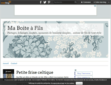 Tablet Screenshot of boiteafils.over-blog.com