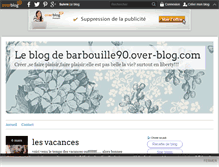 Tablet Screenshot of barbouille90.over-blog.com