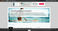 Desktop Screenshot of chatillonsports.basket.over-blog.com