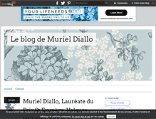 Tablet Screenshot of murieldiallo.over-blog.com