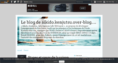 Desktop Screenshot of aikido.kenjutsu.over-blog.com