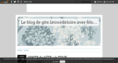 Desktop Screenshot of gite.latouedeloire.over-blog.fr