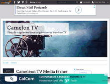 Tablet Screenshot of cameleontv.over-blog.com