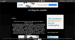 Desktop Screenshot of lescroixdecozette.over-blog.fr
