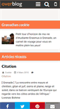 Mobile Screenshot of cookie-grenadine.over-blog.com