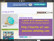 Tablet Screenshot of marite.over-blog.fr