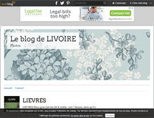 Tablet Screenshot of livoire2.over-blog.fr
