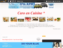 Tablet Screenshot of caroencuisine.over-blog.com