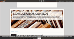 Desktop Screenshot of mon.labrador.camelot.over-blog.fr