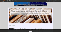 Desktop Screenshot of dieu-vivant.over-blog.com