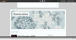 Desktop Screenshot of kawai-niwa.over-blog.com