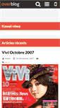 Mobile Screenshot of kawai-niwa.over-blog.com