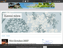 Tablet Screenshot of kawai-niwa.over-blog.com