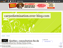 Tablet Screenshot of carpediemisation.over-blog.com