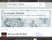 Tablet Screenshot of anniebricole.over-blog.com