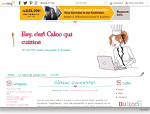 Tablet Screenshot of c-est-caloo-qui-cuisine.over-blog.fr