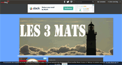 Desktop Screenshot of les3mats.over-blog.com