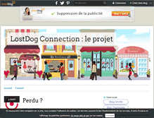 Tablet Screenshot of lostdogconnection.over-blog.com