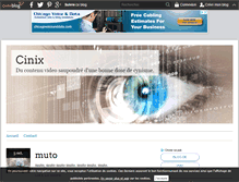 Tablet Screenshot of cinix.over-blog.com