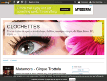 Tablet Screenshot of clochettes.over-blog.com
