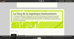 Desktop Screenshot of logistique-humanitaire.over-blog.com