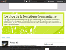 Tablet Screenshot of logistique-humanitaire.over-blog.com