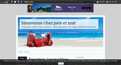 Desktop Screenshot of chezpatetmat.over-blog.com