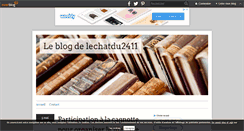 Desktop Screenshot of lechatdu2411.over-blog.com