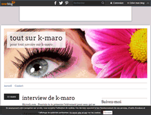 Tablet Screenshot of k-maro.over-blog.com