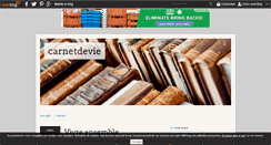 Desktop Screenshot of carnetdevie.over-blog.com