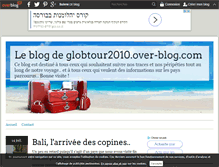 Tablet Screenshot of globtour2010.over-blog.com