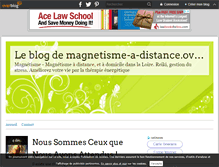 Tablet Screenshot of magnetisme-a-distance.over-blog.fr