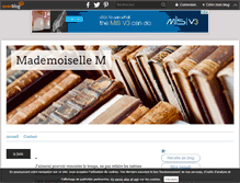 Tablet Screenshot of mademoiselle-m.over-blog.com