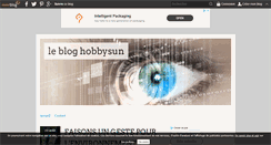 Desktop Screenshot of hobbysun.over-blog.com