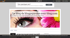 Desktop Screenshot of blogpspjeune.over-blog.com