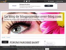 Tablet Screenshot of blogpspjeune.over-blog.com