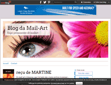 Tablet Screenshot of mailart.over-blog.com