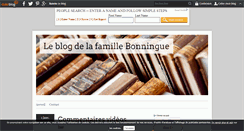 Desktop Screenshot of famillebonningue.over-blog.com