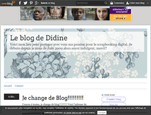 Tablet Screenshot of didine1.over-blog.com