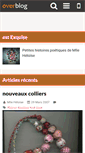 Mobile Screenshot of mlleheloise.over-blog.com