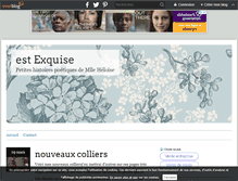 Tablet Screenshot of mlleheloise.over-blog.com