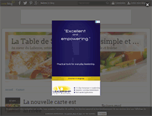 Tablet Screenshot of bonnieuxatable.over-blog.com