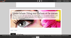 Desktop Screenshot of livreislam.over-blog.com