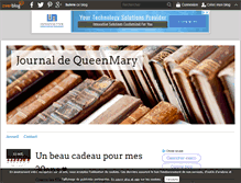 Tablet Screenshot of journaldequeenmary.over-blog.com