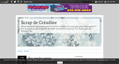 Desktop Screenshot of creadine-scrap.over-blog.com