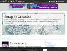 Tablet Screenshot of creadine-scrap.over-blog.com