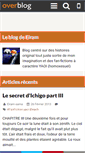 Mobile Screenshot of eiram-sama.over-blog.com
